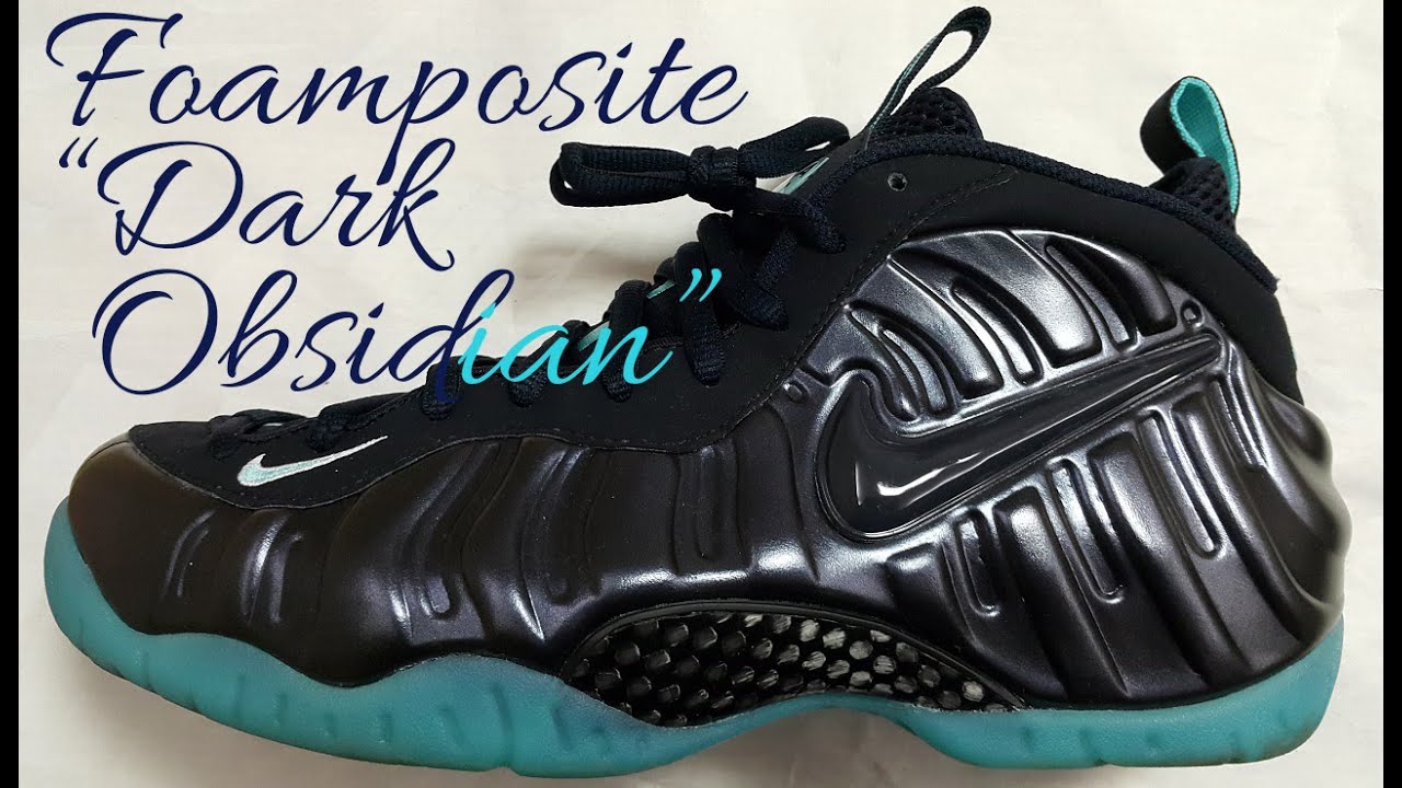 Foamposite Pro &quot;Dark Obsidian&quot; Official Nike Store Unboxing and Review! - YouTube