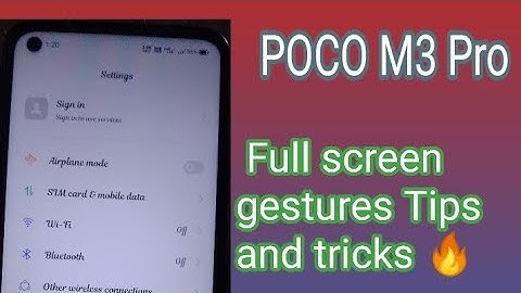 POCO M3 Pro, Full Screen Display On Settings How to use 👍