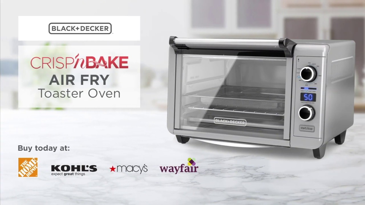 Black & Decker Air Fry Toaster Oven - household items - by owner