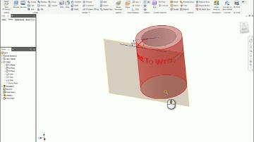 Project Text To Cylinder Face For Emboss