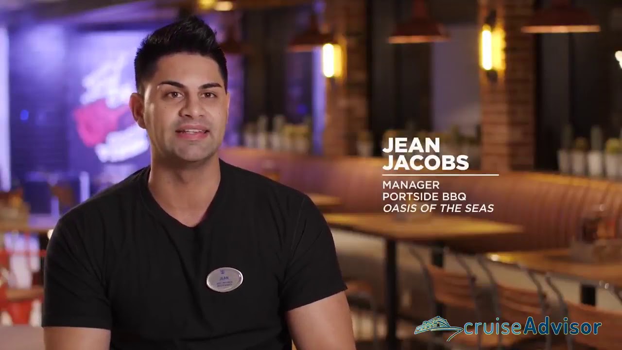 Nieuw barbecue restaurant Portside BBQ op Oasis of the Seas