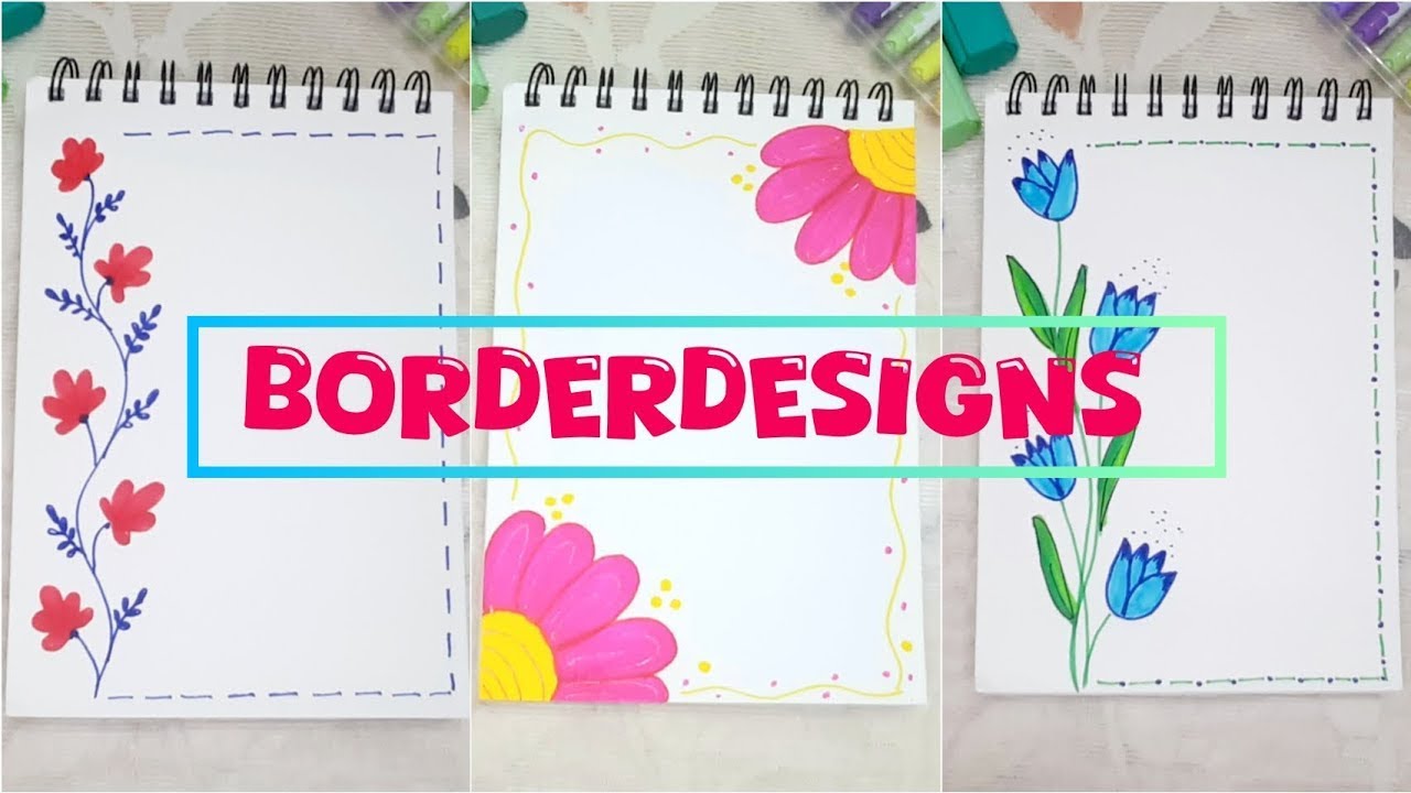 Simple Border Designs / Front Page Ideas/Project Work Designs/Assignment Front Page