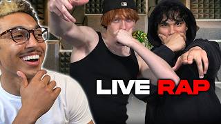 Making a FULL ALBUM ☆ With @Lumas28 @TinkyJohn_TV ☆ IRL ☆ Music ☆ Rap