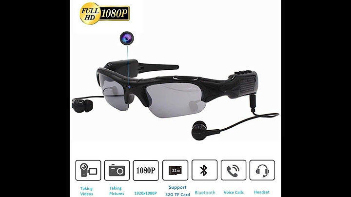 Bluetooth Sunglasses Camera Mp3 Glasses Camera Multifunction For Driving And Entertainment