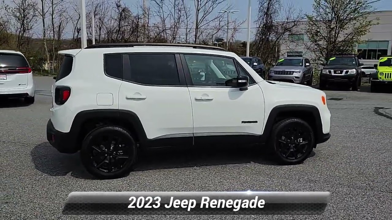New 2023 Jeep Renegade Altitude, Newark, DE J23-7200