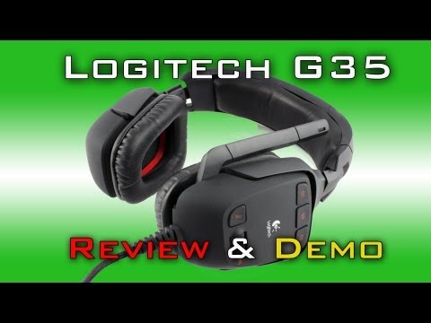 Logitech G35 Surround Sound Headset [Review+Demo]