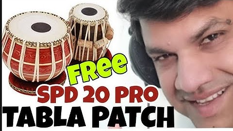 tabla patch | spd 20pro tabla patch | octa[ad tabla | origional tabla on octapad | octapad par tabla