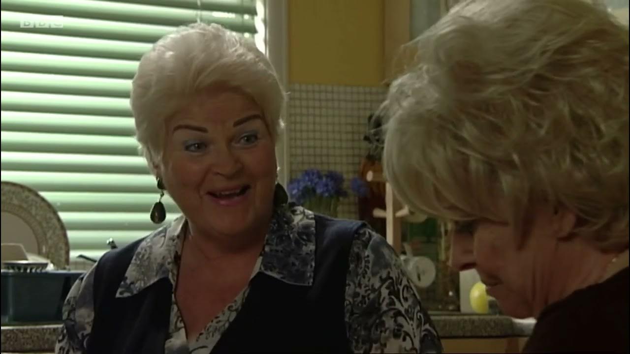 Peggy and Pat Argue Over Frank Butcher 01/04/2008 - YouTube