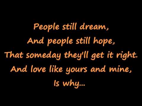 Rascal Flatts: "They Try" ~Lyrics