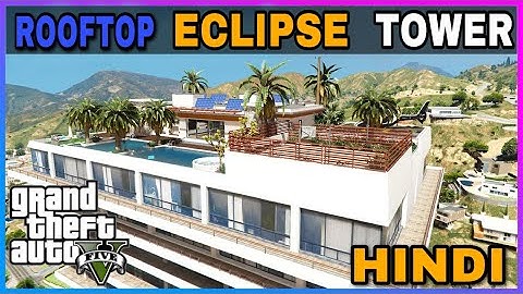 GTA-5 INSTALL ROOFTOP ECLIPSE TOWER (MOD) IN GTA5 || HINDI || 2021 || TECHNICAL GAMER