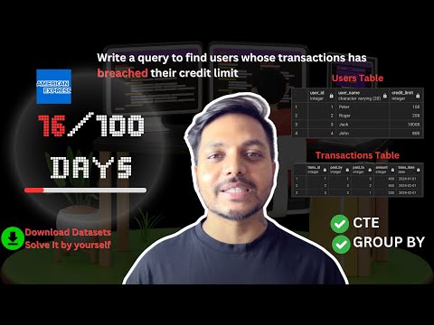 SQL Challenge #16/100