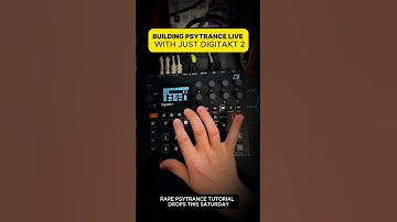 🎛 Building PSYTRANCE from Scratch | Digitakt 2 Studio Teaser
