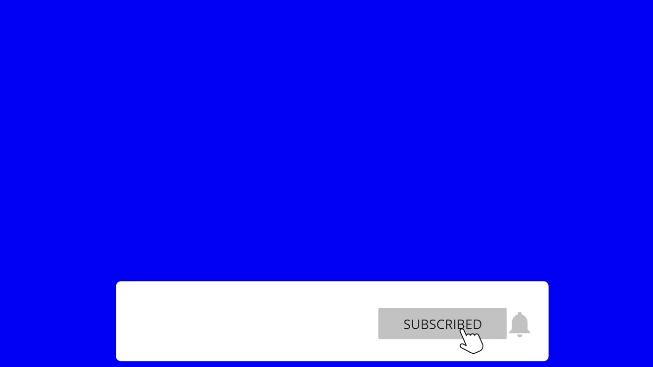 Blue screen subscribe button / tombol subscribe biru silahkan download ...