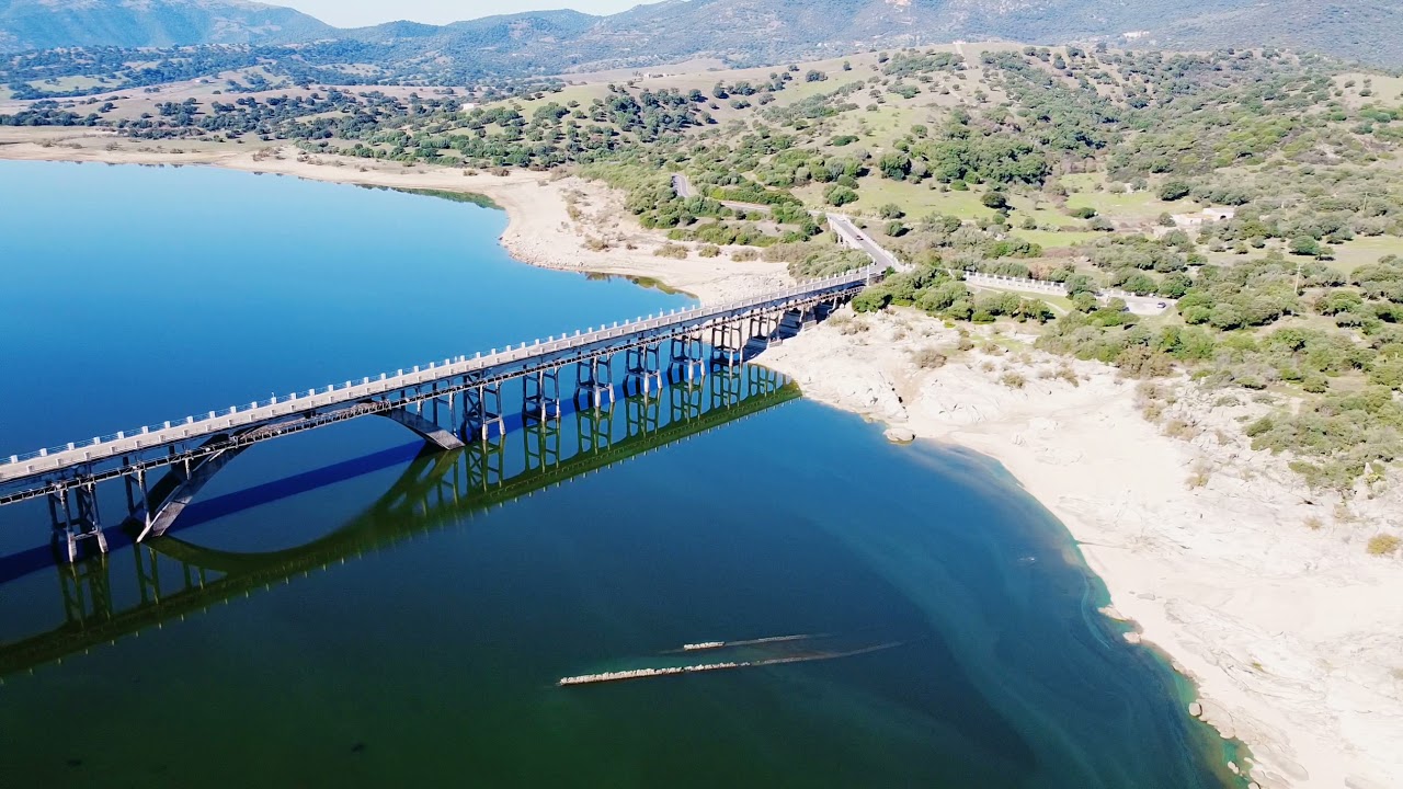 Una mattina di novembre sul lago Coghinas
