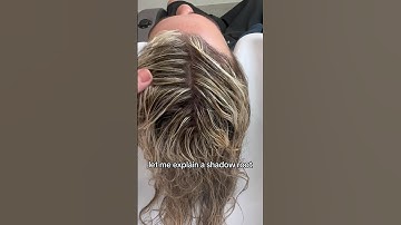 Let’s talk Shadow Root! #hairstylist #hair #coloredhair #highlights