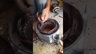 3 HP singel phes moter Rewinding