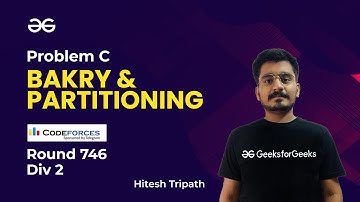 Bakry and Partitioning | CodeForces Round 746 Div 2