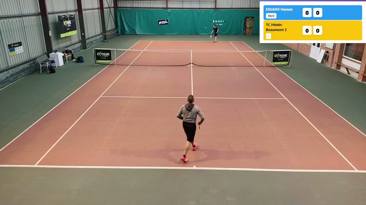 TC Evin-Malmaison 1 vs TC Hénin Beaumont 2 interclub Journée 5