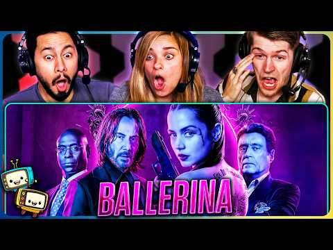 BALLERINA (2025) Movie Reaction! | From the World of John Wick | Ana de Armas w/ Jaby Koay