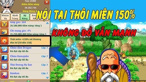 ViMinh | Lần Đầu Cầm Ac Td nội Tại 150% Thôi Miên | Ngọc Rồng Online