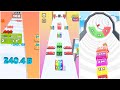 Ultimate 2048 Race – Jelly Run vs Jelly Tube vs Number Shooting | 256q vs 7770B vs (268B→@)