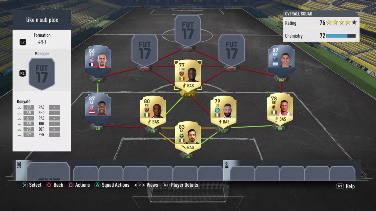 INSANE 800K FIFA 17 SQUAD BUILDER!!!