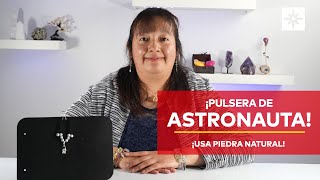 Hermosa pulsera de ASTRONAUTA ¡Tejida! ‍