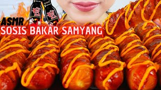 BUKAN MAEN NIKMATNYA! ASMR SOSIS BAKAR SAMYANG | ASMR INDONESIA