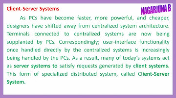 Distributed System & Clustered Systems III Kannada Gain The Knowledge & Rule The World