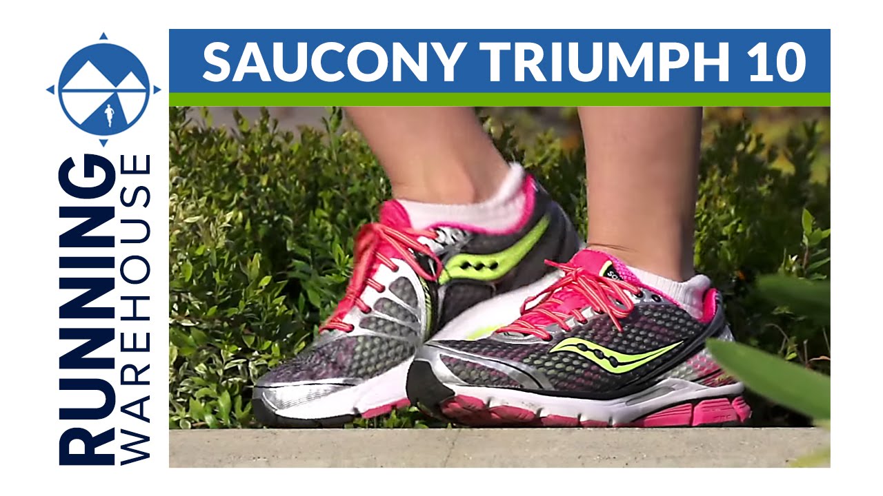 saucony triumph 10 heel drop