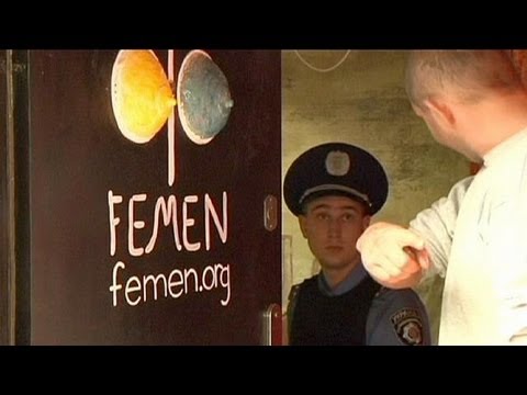 Ukrayna'da Femen ofisinde silah iddiası
