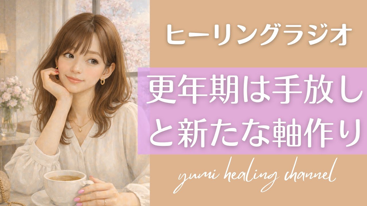 【感情の解放】更年期は手放しと新たな軸作りの時間⌛️｜人生後半に出てくるもの｜軽やかさと基盤が広がる期間✨