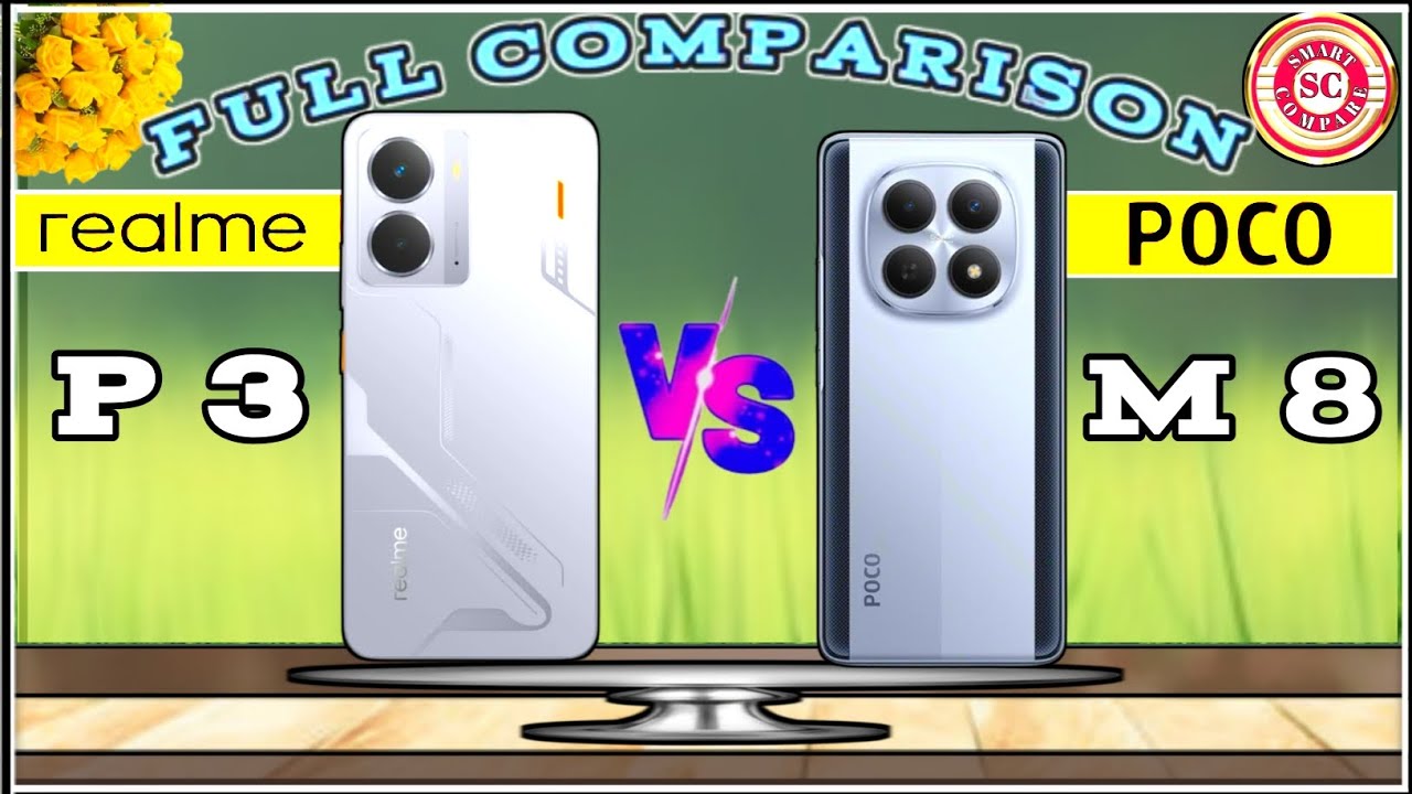 REALME P3 (V/S) POCO M8⚡FULL COMPARISON🔥 SMART COMPARE : WHICH ONE BETTER ?