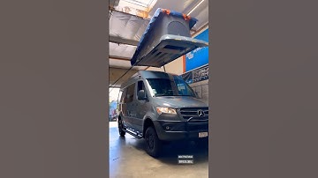 Pop Up Roof with Bed! Install going down on AWD Sprinter Van