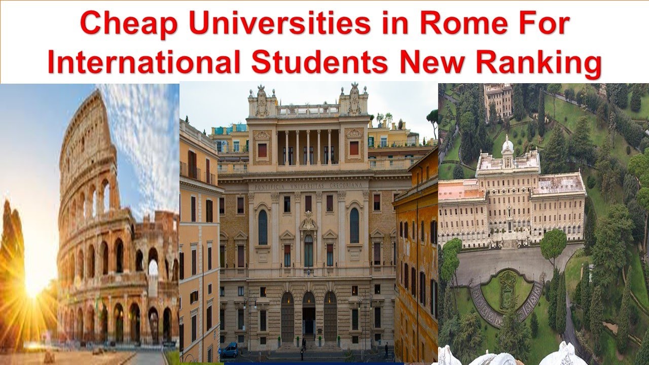 CHEAP UNIVERSITIES IN ROME FOR INTERNATIONAL STUDENTS YouTube cheap-universities-in-rome-for-international-students-youtube