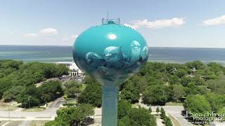 Mural Painting on Water Tower in Destin, FL