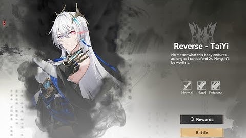 REVERSE TAIYI GENGCHEN EXTREME NO HIT GAMEPLAY | AETHER GAZER