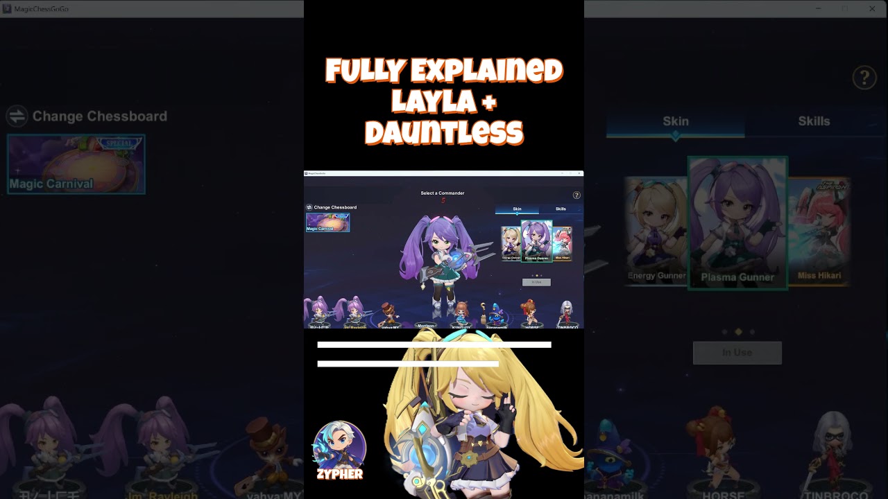 Layla Commander Guide (Part 1) | 100% Explained | Magic Chess GOGO 