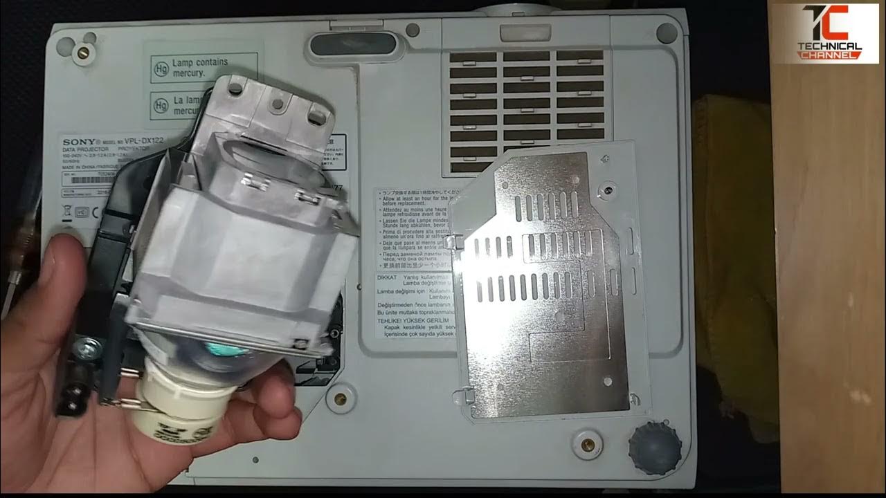 projector Blinking Red light or indicating red light and not turning on