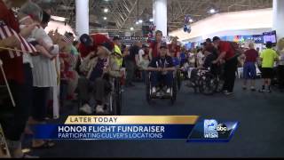 Culver's restaurants donating 10 percent of sales to Honor Flight today