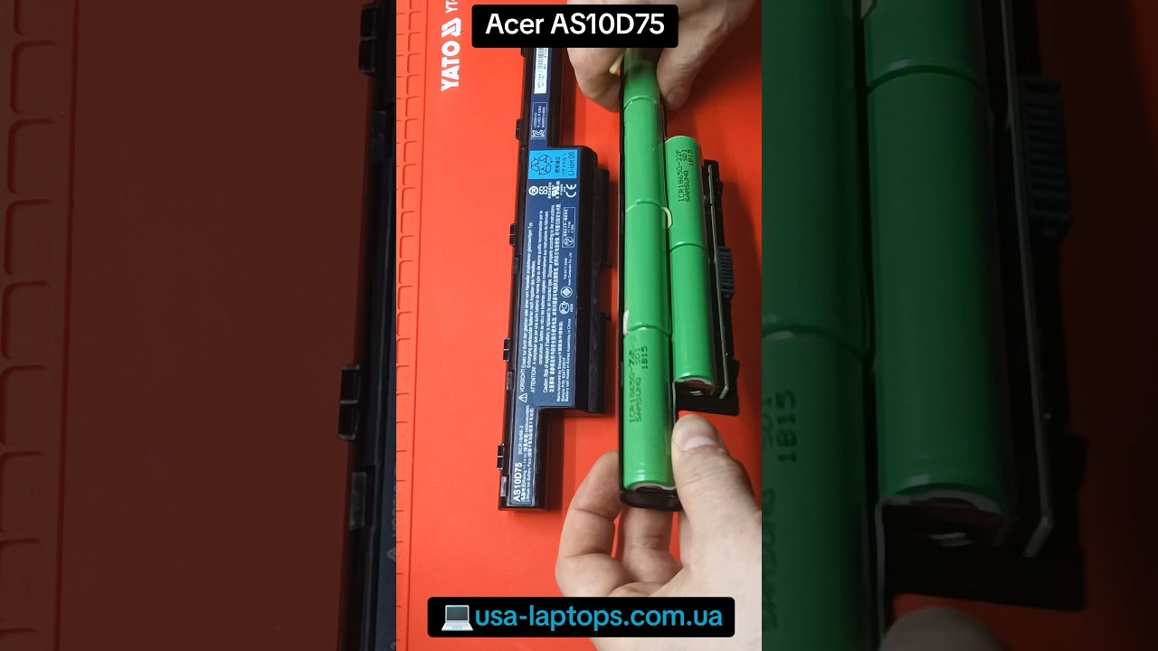 Ремонт АКБ  acer as10d75 