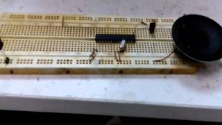 ATmega8 super mario bros theme song