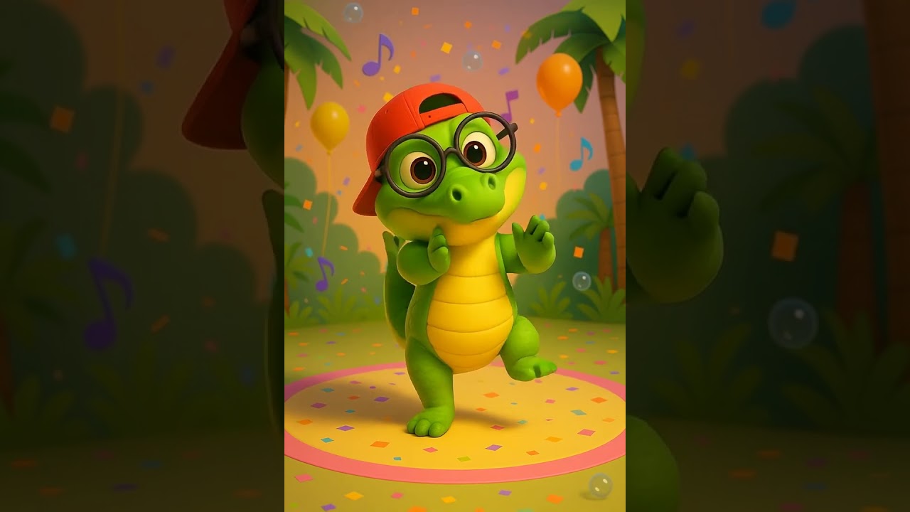 El Cocodrilo Dante 🐊 | Canción Infantil Educativa – BebeOsitos