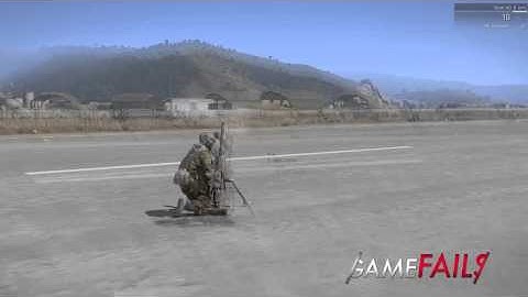 Game Fails: ARMA II "Bounce Bombs"