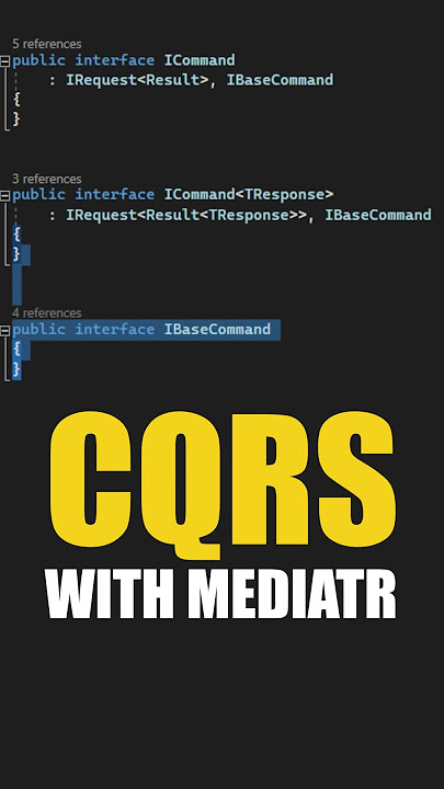 Better Design With Custom Messaging Abstractions For CQRS #shorts