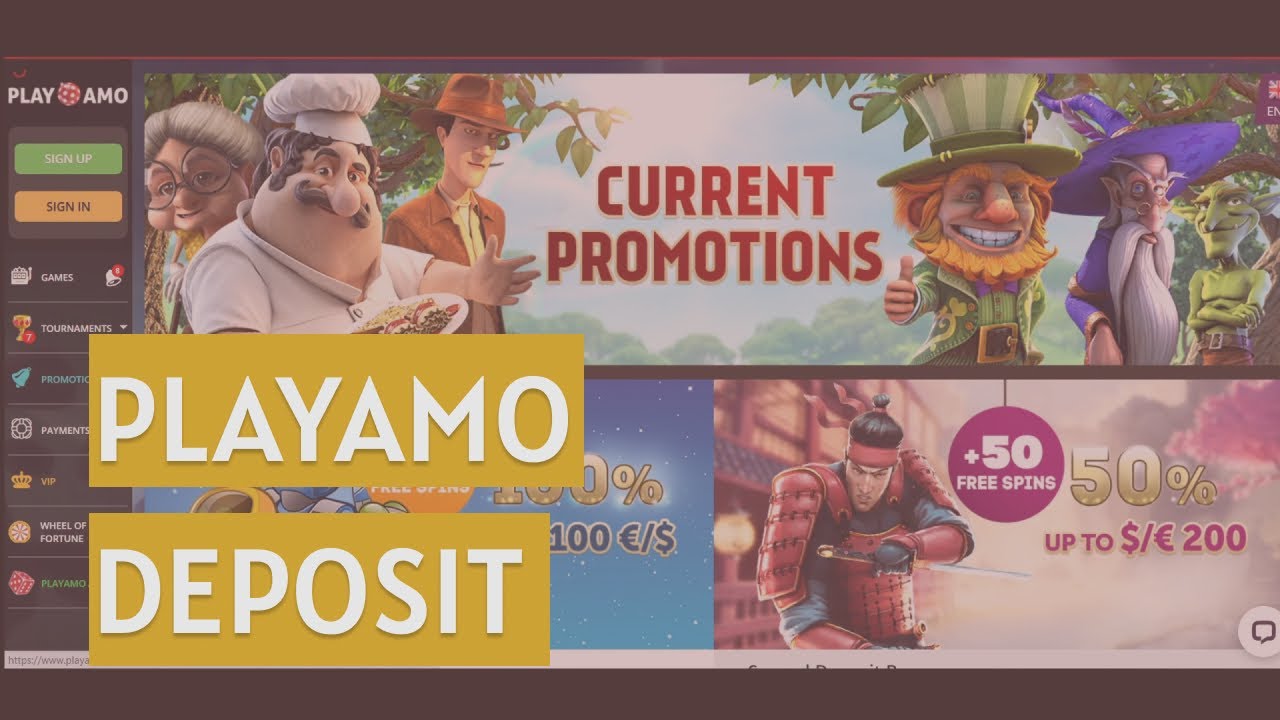 Playamo Casino Deposits & Withdrawals