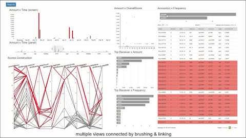EVA: Visual Analytics to Identify Fraudulent Events