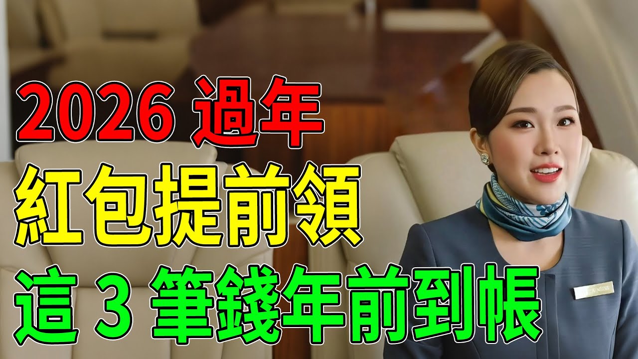 2026過年紅包提前領！勞保局拍板：這3筆錢「年前到帳」，刷存摺日期曝光，快看你有沒有份！