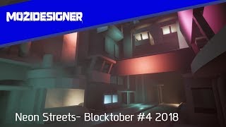 Neon Streets- Blocktober #4- 2018 screenshot 3