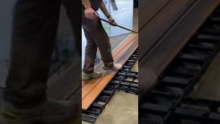 DIY-Fastest deck install EVER! #DIY #construction